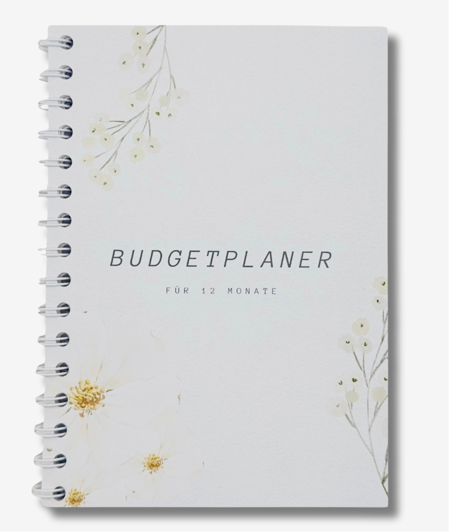 Budget Planer A5 mit Anleitung 144 Seiten
