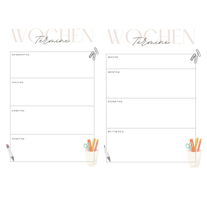Wochenplaner A5